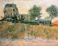 The Restaurant de la Sirene at Asnieres Vincent van Gogh